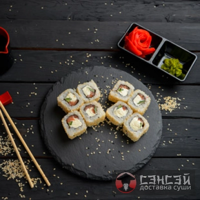 Филадельфия лосось в кунжуте