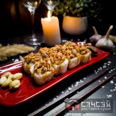 Кранч ролл с лососем