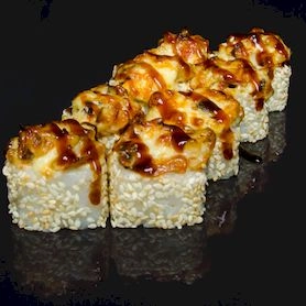 Запеченный с лососем