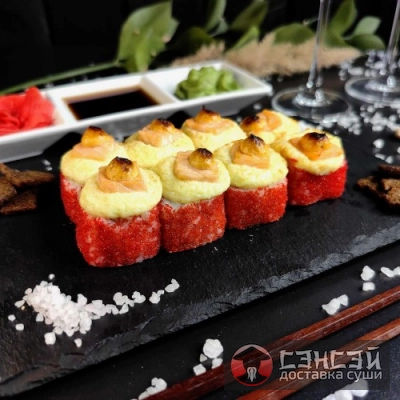 Запеченный спайси лосось