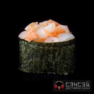 Гункан с креветкой острый