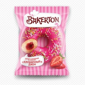 Пончик со вкусом "Клубничный джем"