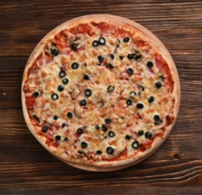 Пицца с беконом