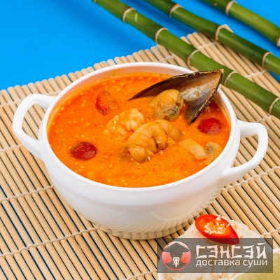 Том Ям с морепродуктами