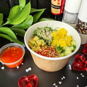 ПОКЕ с лососем