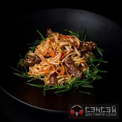 Удон со свининой